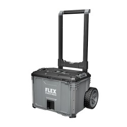 Instrumentu kaste ar atveramu atvilktni un riteņiem FLEX Stack Pack