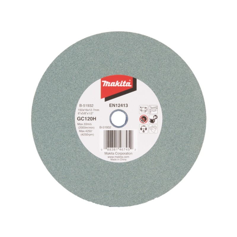 Asināšanas disks MAKITA 150x16x12,7mm GC120 1