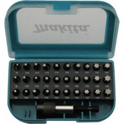 Skrūvgriežu uzgaļu komplekts TORX MAKITA, 31gab.