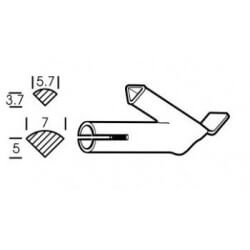 Metināšanas uzgalis 5,7 mm LEISTER 27B