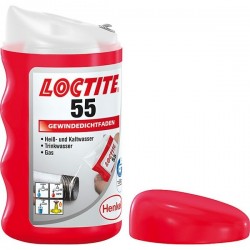 Vītņu hermētiķis LOCTITE 55, 160 m