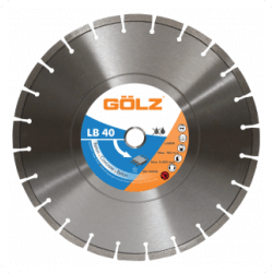 Dimanta disks betonam GOLZ LB40 350x25,4 mm