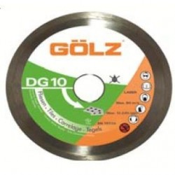 Dimanta disks keramikai GOLZ DG10 125x22,2 mm