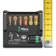 7 daļu skrūvēšanas uzgaļu komplekts WERA Bit-Check 7