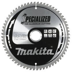Alumīnija zāģripa MAKITA 216x30x2,2mm 64T -5°