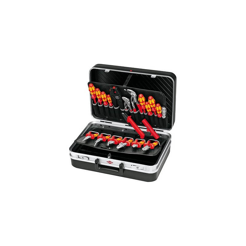 Lagaminas su įrankiais elektrikui KNIPEX 002120, 20 dalių 1