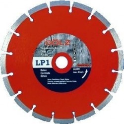 Dimanta disks betonam GOLZ LP1 Ø300x25,4mm