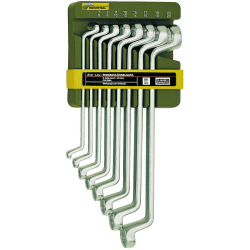 Uzgriežņatslēgu ar slēgtiem galiem komplekts 6–22mm PROXXON