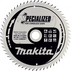 Griešanas disks MAKITA B-53291 190x20x1.7mm
