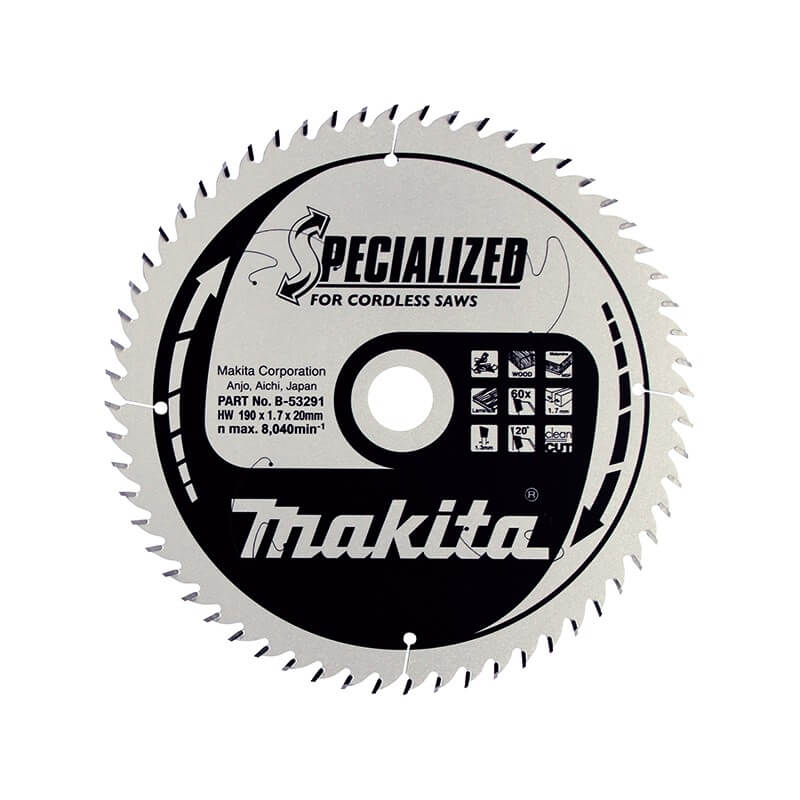 Griešanas disks MAKITA B-53291 190x20x1.7mm 1