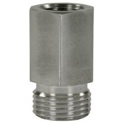  Nerūsējošā tērauda savienojums R+M 1/4"-M18