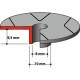 Kopēšanas gredzens MAKITA 10mm 3707, 3708 2