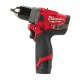 Akumulatora urbjmašīna-skrūvgriezis MILWAUKEE M12 FDD-202X 1