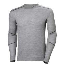 Termokrekls HELLY HANSEN HH Lifa Merino Crewneck, pelēks