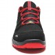 Kurpes ELTEN Maddox Black Red Low ESD S3 SRC, melnas/sarkanas