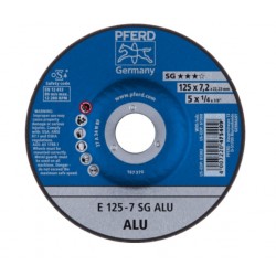 Metāla slīpēšanas disks Ø125x7x22mm E125-7 A 24 N SG ALU PFERD