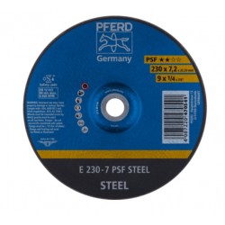 Tērauda slīpēšanas disks PFERD PSF Ø230x7x22mm A30