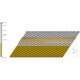 Naglas HiKOKI VGRCC HDG rievotas 34° 3,1x90 mm 2