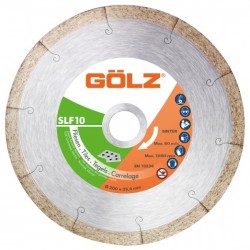 Dimanta disks keramikai GOLZ SLF10 Ø125x22,2mm