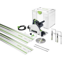 Iegremdējams ripzāģis FESTOOL TS 55 CAMP-Set