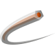 Trimmera galva, HUSQVARNA CORECUT, 3 mm 1