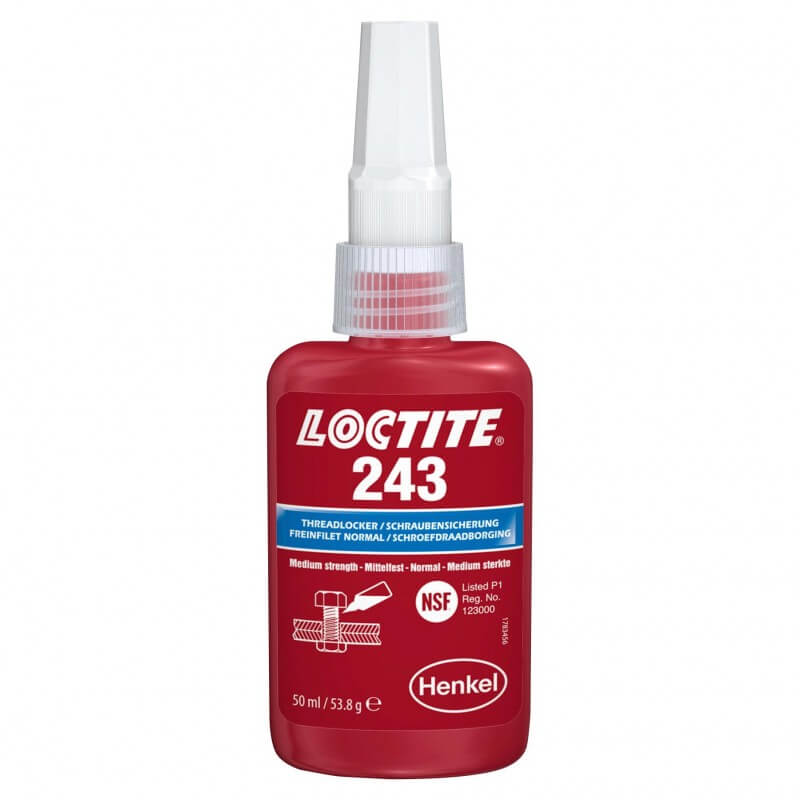 Vītņu fiksēšanas smēre, vidēja stipruma LOCTITE 243, 50 ml 1
