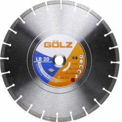 Universāls dimanta disks GOLZ LB20351 350x25,4mm