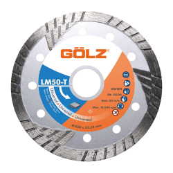 Dimanta disks asfaltam GOLZ LM50T 230x22.2mm