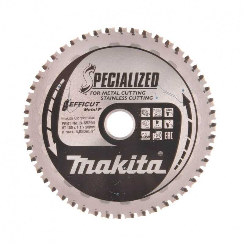Pjovimo diskas metalui MAKITA HM 150x20x1,1mm 48T 1