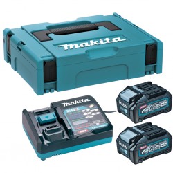 Akumulatora un lādētāja komplekts MAKITA 40V Max XGT 2x4,0Ah