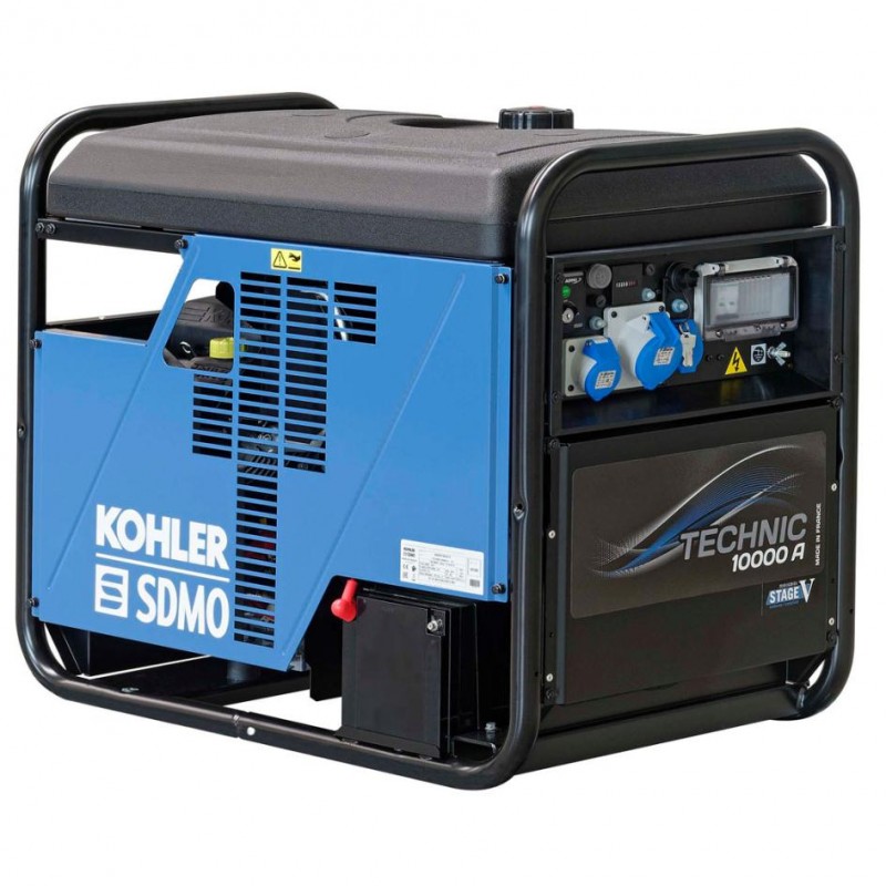 Elektrības ģenerators SDMO TECHNIC 10000 A C5 1