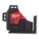 3 plakņu lāzera nivelieris MILWAUKEE M12 3PL-0C