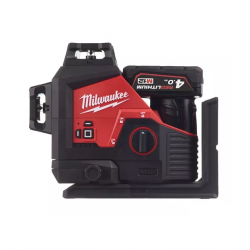 3 plakņu lāzera nivelieris MILWAUKEE M12 3PL-401C