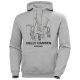 Džemperis HELLY HANSEN Manchester Graphic Hood, pelēks