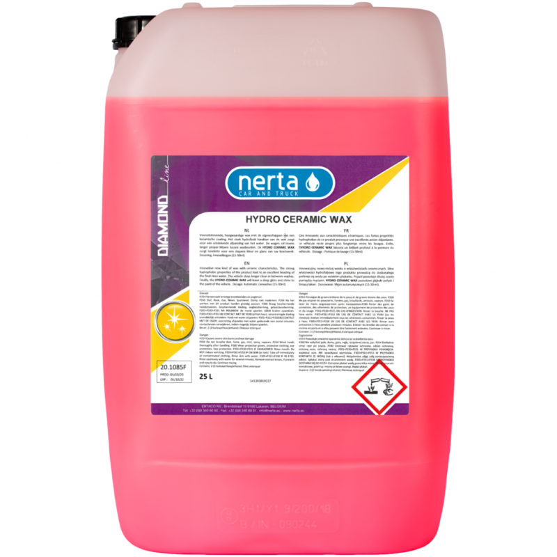 Koncentrēts auto vasks NERTA Hydro Ceramic Wax, 5L 1