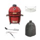 Grils KAMADO BONO Minimo 15", sarkans