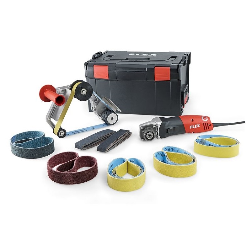 Cauruļu slīpmašīna FLEX BRE 14-3 125 Trinoxflex Set ar piederumiem 1 Cauruļu slīpmašīna FLEX BRE 14-3 125 Trinoxflex Set ar piederumiem 1