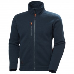 Jaka HELLY HANSEN Kensingtonn Knit Fleece, tumši zila