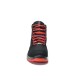 Apavi ELTEN Maddox Black Red Mid ESD S3 SRC, melni/sarkani