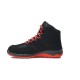 Apavi ELTEN Maddox Black Red Mid ESD S3 SRC, melni/sarkani