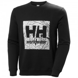 Džemperis HELLY HANSEN Graphic Sweatshirt, melns