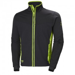 Jaka HELLY HANSEN Magni Fleece, melna/zaļa