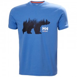 T krekls HELLY HANSEN Graphic T-Shirt, zils
