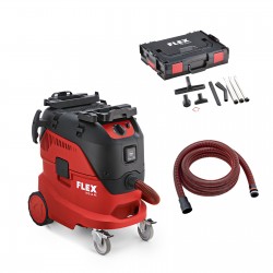 Putekļu sūcējs ar automātisko filtra attīrīšanu FLEX VCE 44L AC ar piederumiem