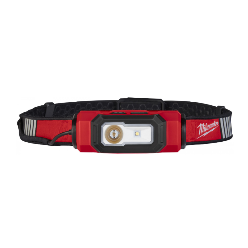 Uzlādējams prožektors uz galvas MILWAUKEE L4 HL-VIS-301 1