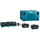 Akumulatoru un lādētāju komplekts MAKITA 40V MAX XGT 2x5.0Ah 2