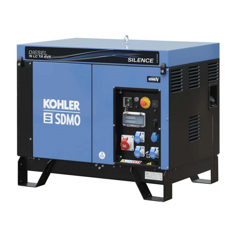 Elektrības ģenerators KOHLER Diesel 15 LCTA Silence AVRC5 1