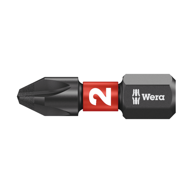 Skrūvgrieža uzgalis WERA 851/1 IMP DC PH2 25mm 1