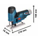Akumulatora figūrzāģis BOSCH GST 12V-70 2 Akumulatora figūrzāģis BOSCH GST 12V-70 2