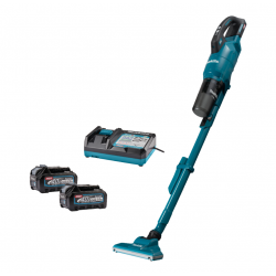 Akumulatora putekļu sūcējs ar integrētu ciklonu MAKITA 40V Max XGT ar piederumu